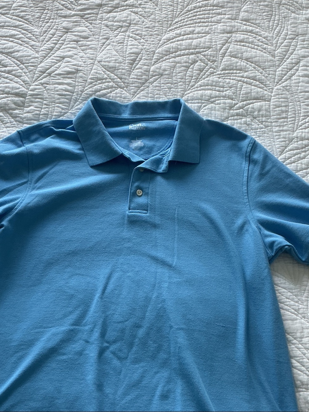 Men's Blue Polo Shirt